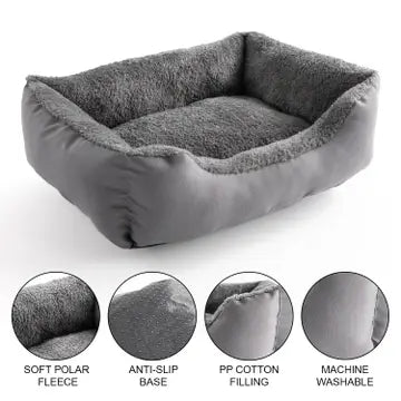 Soft Fleece Pet Beds For Dogs & Cats